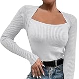 Generisch Thermo Oberteil für Damen Winter Slim long sleeve knitted bottoming Gerippte...