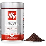 illy Espresso Classico Normale Röstung - 3 x 250g Kaffee gemahlen, 100% Arabica...