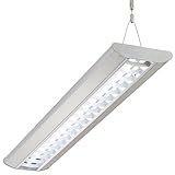 Büroleuchten LED, Deckenlampe, 25W mit 1 LED RÖHRE, 154cm, Bürolampe,...