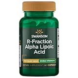 Swanson, R-Fraction Alpha-Lipoic Acid, ALA, 100mg, hochdosiert, 60 Kapseln, Laborgeprüft,...