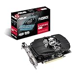 ASUS Phoenix Radeon RX 550 EVO 4GB Gaming Grafikkarte ( GDDR5, PCIe 3.0, 1x DVI, 1x HDMI...