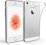 NEW'C Hülle für iPhone 5S/5/SE, [Ultra transparent Silikon Gel TPU Soft] Cover Case...