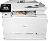 HP Color LaserJet Pro M283fdw Multifunktions-Farblaserdrucker (Drucker, Scanner, Kopierer,...