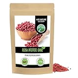 Pfeffer rosa ganz (125g), Pfefferkörner rosa 100% naturrein, Beerenpfeffer natürlich...