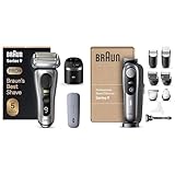 Braun Series 9 Pro+ Rasierer Herren, Elektrorasierer mit 5 Pro Rasierelementen &...