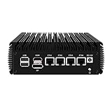 Micro Firewall Appliance, Mini PC, VPN, Router PC, Intel N5105, HUNSN RJ03k, AES-NI, 4 x...