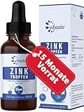 Vihado Zink Tropfen - Zink hochdosiert, schneller als Zink Tabletten, Immunsystem, rein,...