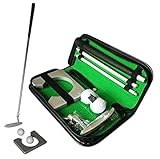 Golf Putter Set, Golf Büro Set mit Putter, Golf Putting Cup, Drinnen Übungsschläger...