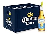 Corona Cero 0,0% Alkoholfrei Lager Flaschenbier, MEHRWEG (24 x 0.355 l) im...