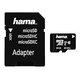 Hama microSDXC 64GB Class 10 UHS-I 80MB/s Karte inkl. SD Adapter