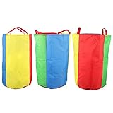 BESPORTBLE Hüpfsäcke Bunte Sackhüpfen Outdoor Spielset für Partys Sportfeste...