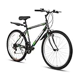 HILAND 27,5 Zoll Mountainbike Hardtail MTB Bike Fahrrad V-Bremse 18 Gänge für Herren...