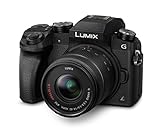 Panasonic LUMIX G DMC-G70KAEGK Systemkamera (16 Megapixel, OLED-Sucher, 7,5 cm OLED...