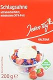 Jeden Tag H-Schlagsahne 30%, 200 g (Paket kann variieren)