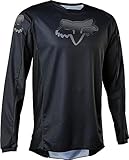 Fox Racing Herren 180 Blackout Motocross Jersey, Schwarz/Schwarz, XX-Large