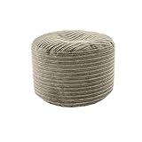 Loft 25 Runder Beanbag Fußhocker | Wohnzimmer Jumbo Cord Fußstütze für den...