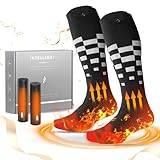 Beheizbare Socken,5V/6000mAh Elektrische Beheizte Socken Damen Herren, Beheizte...