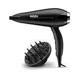 BaByliss Turbo Smooth 2200 Haartrockner, schwarz silber, D572DE