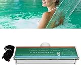 KENANLAN Wasserfallklinge, Wasserabstieg, Abs-Wasserfall, Poolbrunnen, Wasserwand, 25 L...