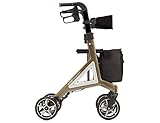 Bischoff & Bischoff Alevo Country Rollator, faltbar – Gelände-Rollator für drinnen und...