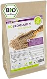 Vita2You BIO Flohsamen 99% Reinheit - 1000g Zippbeutel - Höchste Reinheit - 1kg indische...