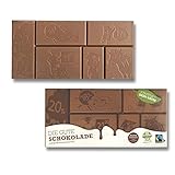 Die Gute Schokolade 14 Tafeln Schokoladentafel Fairtrade Großpackung ( 14 x...