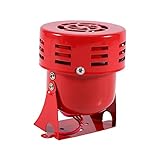 Luftsirene Hupe Alarm Alpha Hupe Klaxon Hupe Metallmaterial 110 DB Laut 12V...