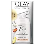 Olay Total Effects 7-in-1 CC Feuchtigkeitscreme Mit LSF 15 Für Frauen, Helle Bis Mittlere...