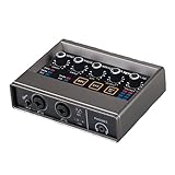 Tsadeer Audio-Schnittstelle Audiokarte Konverter 48 kHz Broadcast Studio Professional