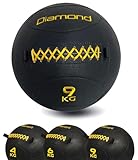 G5 HT SPORT Wall Ball Diamond für Crosstraining [4, 6, 9 kg] Professioneller Ball aus...