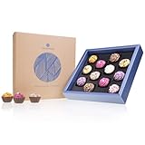 Square Maxi - Pralinen - 12 Cupcake-Pralinen in edler Verpackung | Luxus...