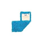 Wisch-Star Wischmopp Bezug aus Microfaser 50cm in Blau, Bodenwischer Ersatzbezug mit...