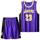 MEEHYRE Basketball Kinder Trikot 2 Stücke,Jungen Basketball Trikot Kinder, Basketball...