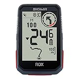 SIGMA SPORT ROX 4.0 Black | Fahrradcomputer kabellos GPS & Navigation inkl. Halterung |...