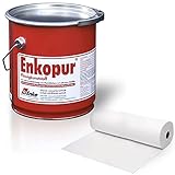 Enke Enkopur® Flüssigkunststoff | 4kg | schwarz | inkl Vlies (30cm x 3m) |...