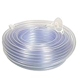 as - Schwabe Schlauch-Wasserwaage 15 m – Schlauch-Waage aus PVC, glasklar 8 x 1,5 mm –...