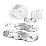 Bosch Zubehör-Set VeggieLove MUZ5VL1, Durchlaufschnitzler inklusive 5 Scheiben...