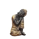 koliyn Kreative Vintage Thai Buddha Statue Skulptur Ornamente, Harz Thai Buddha...