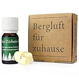 Bio Zirbenöl 10ml - 100% naturreines Zirbelkieferöl - Zirben Öl - Zirben Raumduft -...