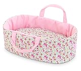 Corolle 9000110940 - Babytragetasche Floral, Schlaf-und Tragetasche mit Decke...