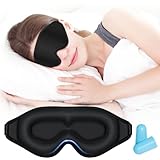 Schlafmaske Herren Schlafbrille Augenmaske Frauen - Nachtmaske Bequem Schlaf Maske...