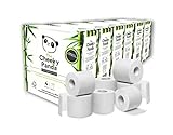 The Cheeky Panda Bambus Toilettenpapier 3-Lagig Großpackung | 24 Rollen x 200...