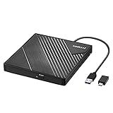 Externes DVD Laufwerk Extern USB 3.0 USB C CD Laufwerk für Laptop Desktop PC Macbook...