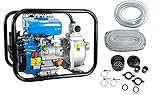 Güde 94503 Motorpumpe-Set GMP 15.22 (4-Takt Motor, Fördervolumen: 15.000 l/h,...