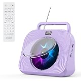 Gueray CD Player Kinder Radio mit CD Player Bluetooth CD Player mit Lautsprecher CD Player...