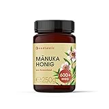 Foodtastic Manuka Honig MGO 600+ 250g, zertifiziert aus Neuseeland, laborgeprüfter Manuka...