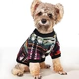 YAODHAOD Hund Pullover für kleine Hunde, Fleece Hund Pullover, Ethnische Stil Hund...