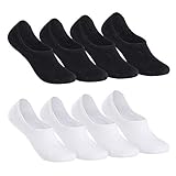 Falechay Sneaker Socken Damen Füsslinge Herren Sneakersocken 8 Paar Unsichtbare...