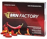 BRN Factory. 40 rote Tabletten. Mehr Kraft aus der Natur. Nur 2 Tabletten pro...