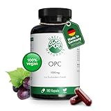 OPC Traubenkernextrakt hochdosiert - 1250mg Traubenkernextrakt und 1000mg OPC je...